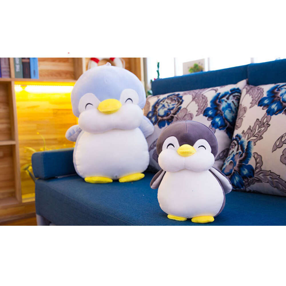 2555cm soft fat penguins plush stuffed cartoon animal doll fashion toy for kids baby lovely girls christmas birthday pillow
