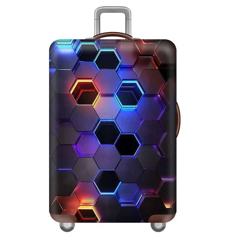 Designer Thicken Luggage Cover Elastic Fabric Luggage Protective Cover Travel Accessories Suitable 18-32 Inch Trolley Case CoverXJ240723