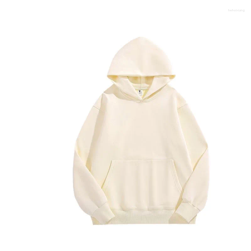 Heavyweight Fleece Men's Hoodies | Drop Shoulder Plain Blank No String Custom Oversized Unisex