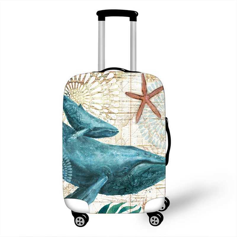 Luggage Protective Cover Case For Elastic Suitcase Protective Cover Cases Covers xl Travel Accessories Turtle Octopus PatternXJ240723