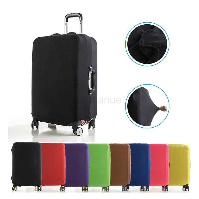 Luggage Cover Stretch Fabric Suitcase Protector Baggage Dust Case Cover Suitable for 18-28Inch Suitcase Case Travel OrganizerXJ240723