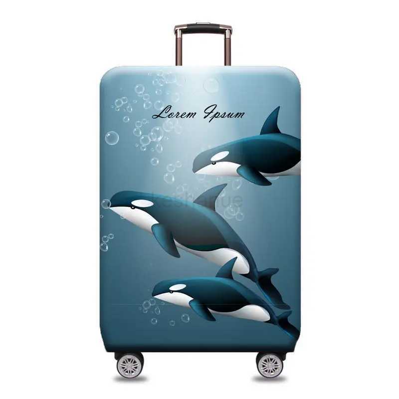 Thicken Luggage Protective Cover 18-32inch Trolley Baggage Travel Bag Covers Elastic Protection Suitcase CaseXJ240723