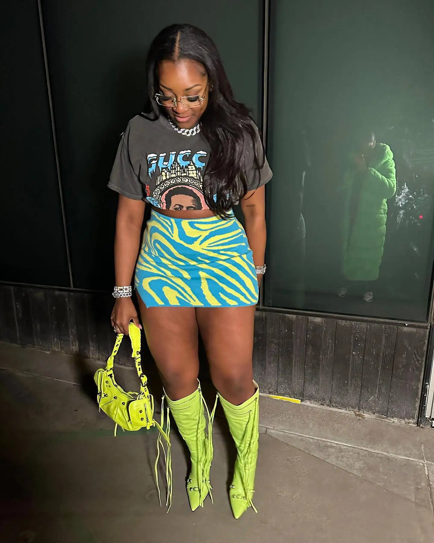 Summer 2 Piece Skirt Sets Sexy Crop Graphic Tee Tops Outfit Y2K Streetwear Fashion Mini Dress Sexy Chic Two Piece Set 240718