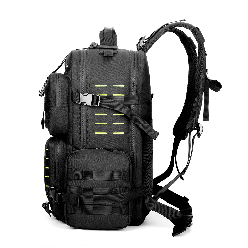 Large capacity camping travel bag Oxford cloth outdoor backpack Army camouflage hiking tactical hiking backpack