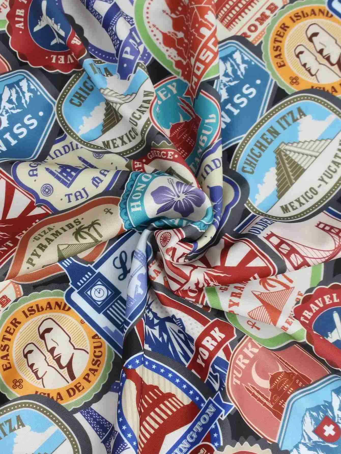 Personalized Luggage Case Suitcase Cover Thick Elastic Travel Luggage Protective Cover for 18 - 30 Baggage Detachable Dust BagsXJ240723