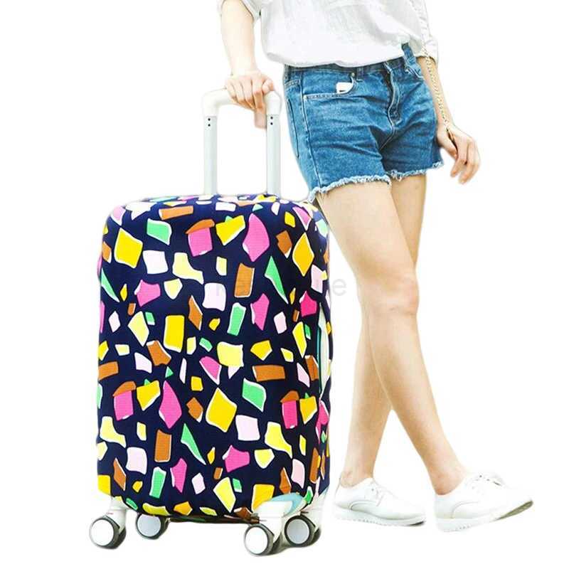 Suitcase Cover Travel On Road Luggage Cover Protective Trolley Case Travel Luggage Dust Cover For 18 To 30inchXJ240723