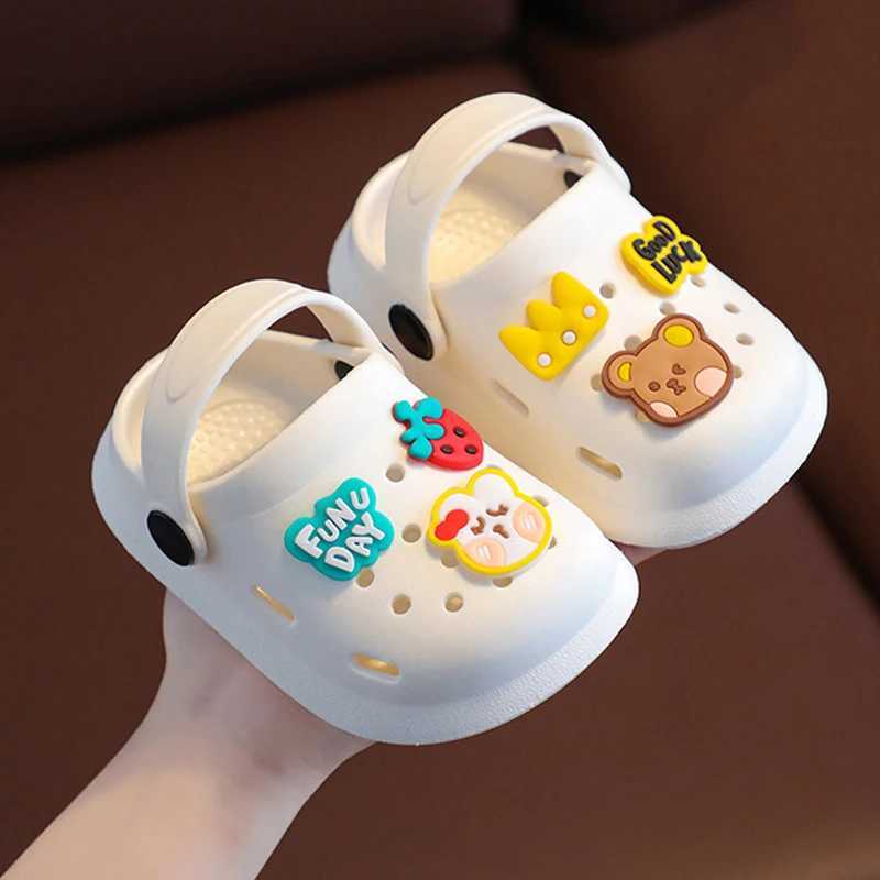 Sandals Flip Flops for Children Toddler Slippers Kids Summer Beach Shoes Girls Cartoon Home Slippers Boy Infant Sandals Slides Baby 1-8YL24722