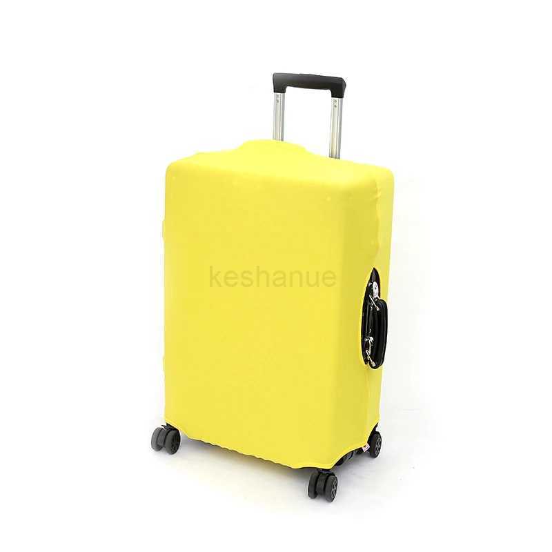Dropshipping Unisex Elastic Baggage Covers Suitcase Protector For 18 To 32 Inch Travel Accessories Luggage Supplies Dust CoverXJ240723