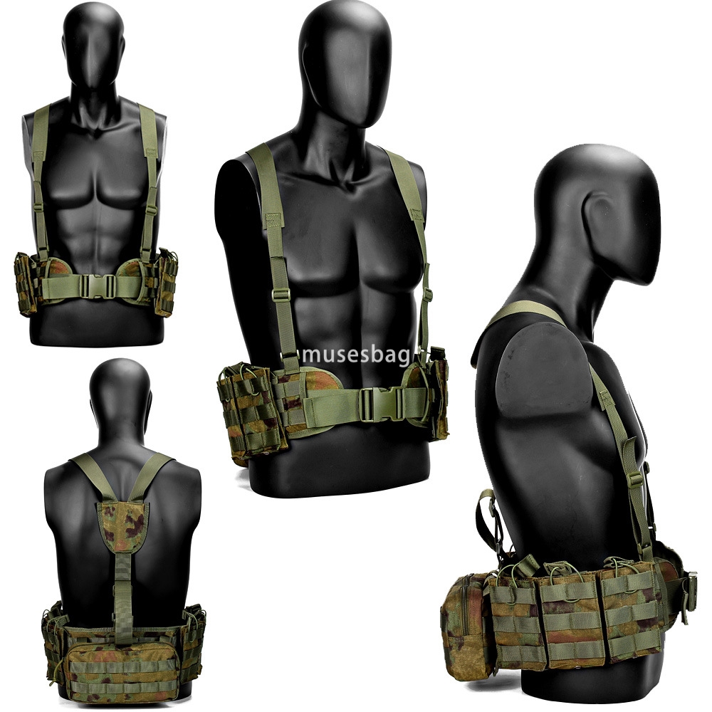 New tactical harness waist chest hanging vest modular CS camouflage accessories bag outdoor manufacturers wholesale