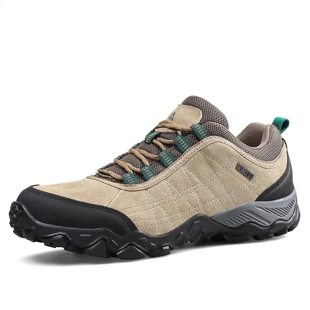 HUMTTO Hiking Shoes Mens er Winter Climbing Trekking Sneakers for Men Leather Outdoor Sports Work Man Shoes 110282A 250421