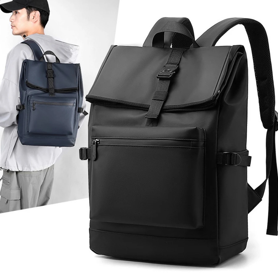 17 inch City Mens Business Backpack Fashion Rucksack High Quality Backpack Large Capacity Multi functional Laptop Backpack School Bag 250410