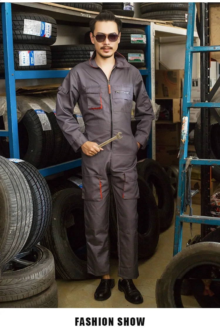 Work Overall Uniform Men Women Working Coveralls Welding Suit Car Repair Workshop Mechanic Plus Size Clothes 240722
