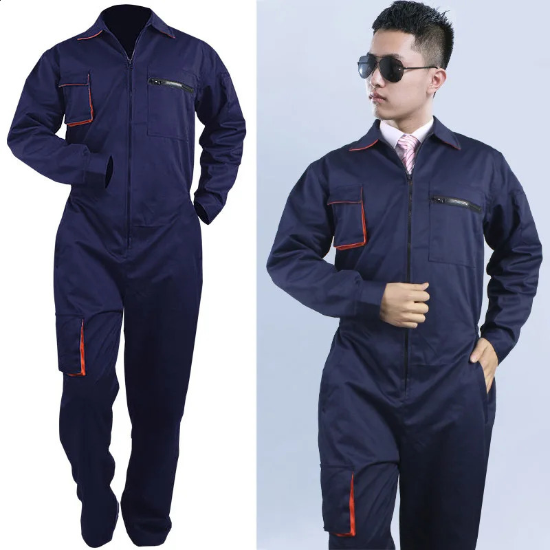 Work Overall Uniform Men Women Working Coveralls Welding Suit Car Repair Workshop Mechanic Plus Size Clothes 240722
