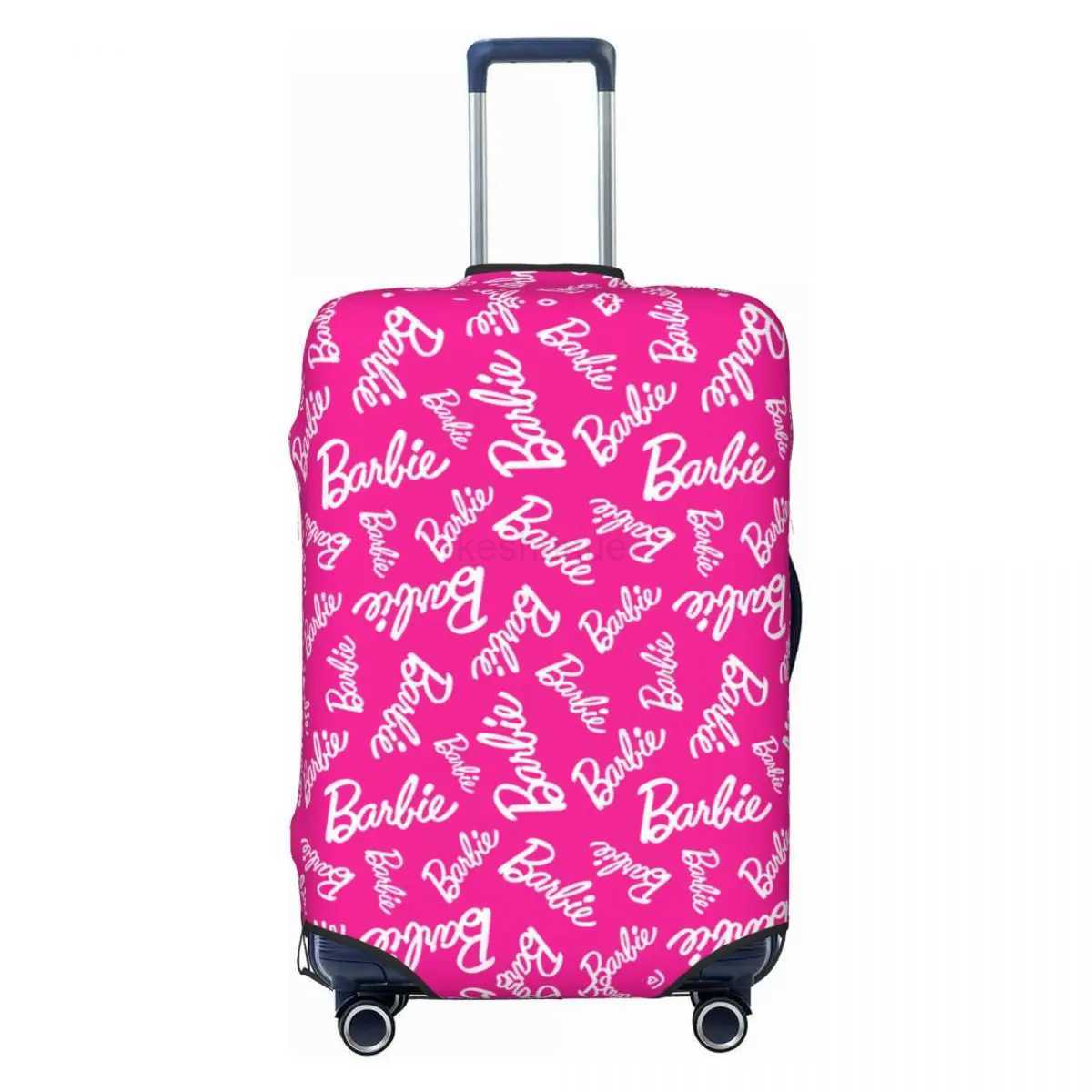 Custom Barbie Suitcase Cover Elastic Luggage Covers Protector for 18-32 inchXJ240723