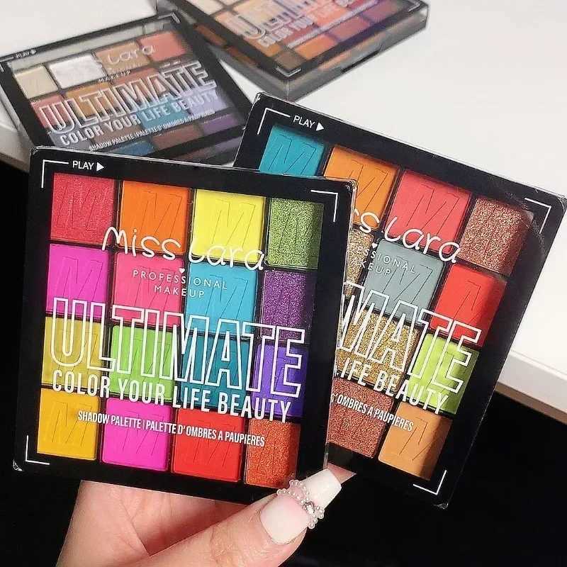 Rainbow Color Shadow Summer Palette Lasting Waterproof Professional Makeup Glitter Eye Shadow Cosmetic Pigmented Shadow Palette W250520