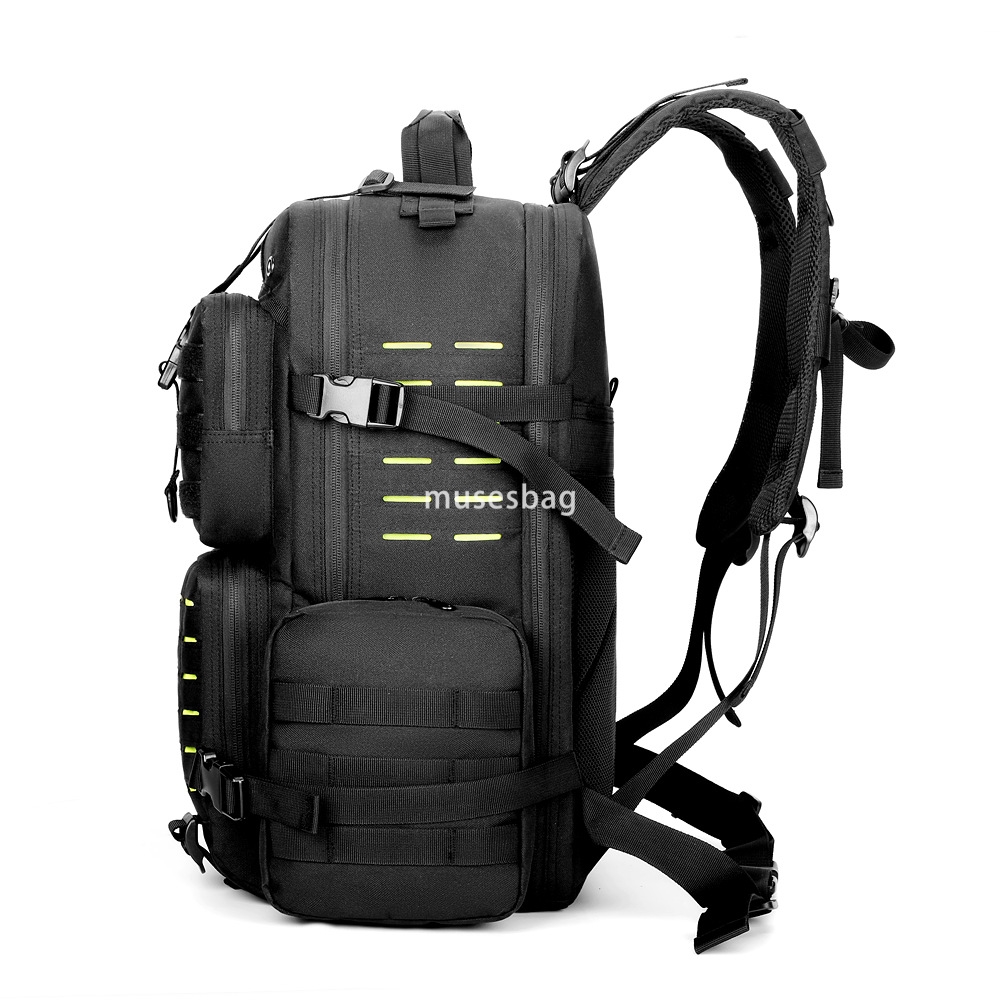 Large capacity camping travel bag Oxford cloth outdoor backpack Army camouflage hiking tactical hiking backpack