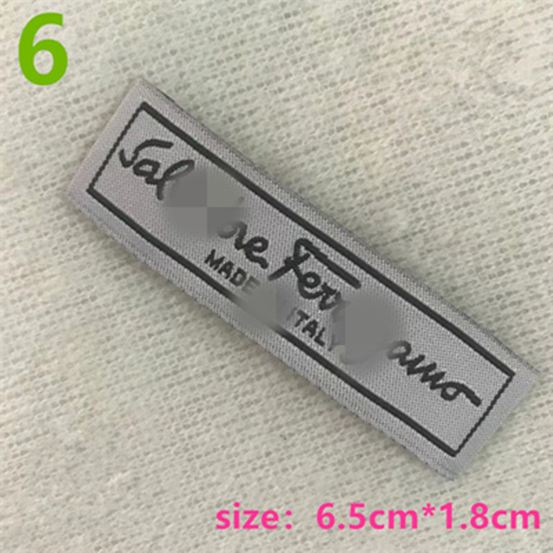 5 pieces/bag Brand clothing label No. L3-29 logo clothing accessories DIY decoration accessories patch