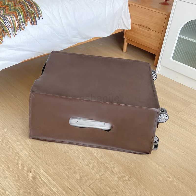 Luggage Cover Travel Suitcase Reusable Dust Proof Scratch Waterproof Protective Cover Non-woven Luggage Cover 2024 NewXJ240723