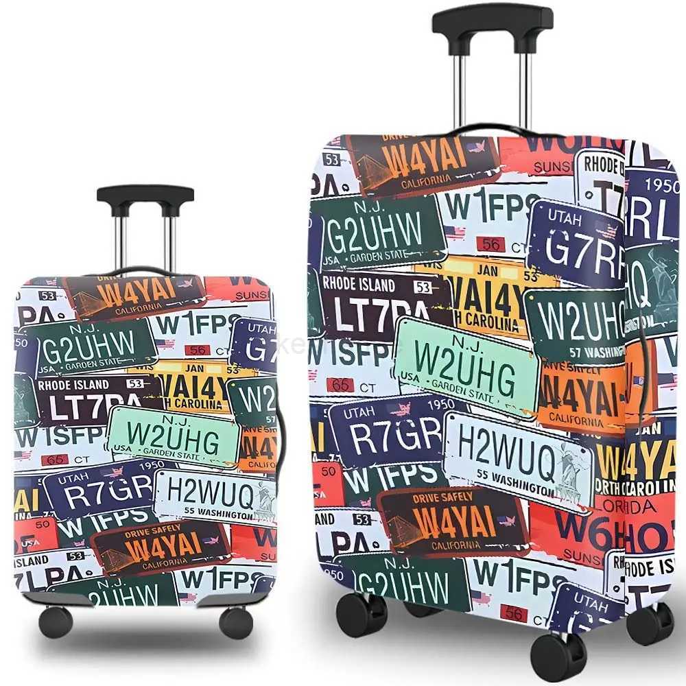 High Elasticity Luggage Protective Cover Dacron Multicolor Trolley Suitcase Dust Sleeves Thickening 18-25 InchXJ240723