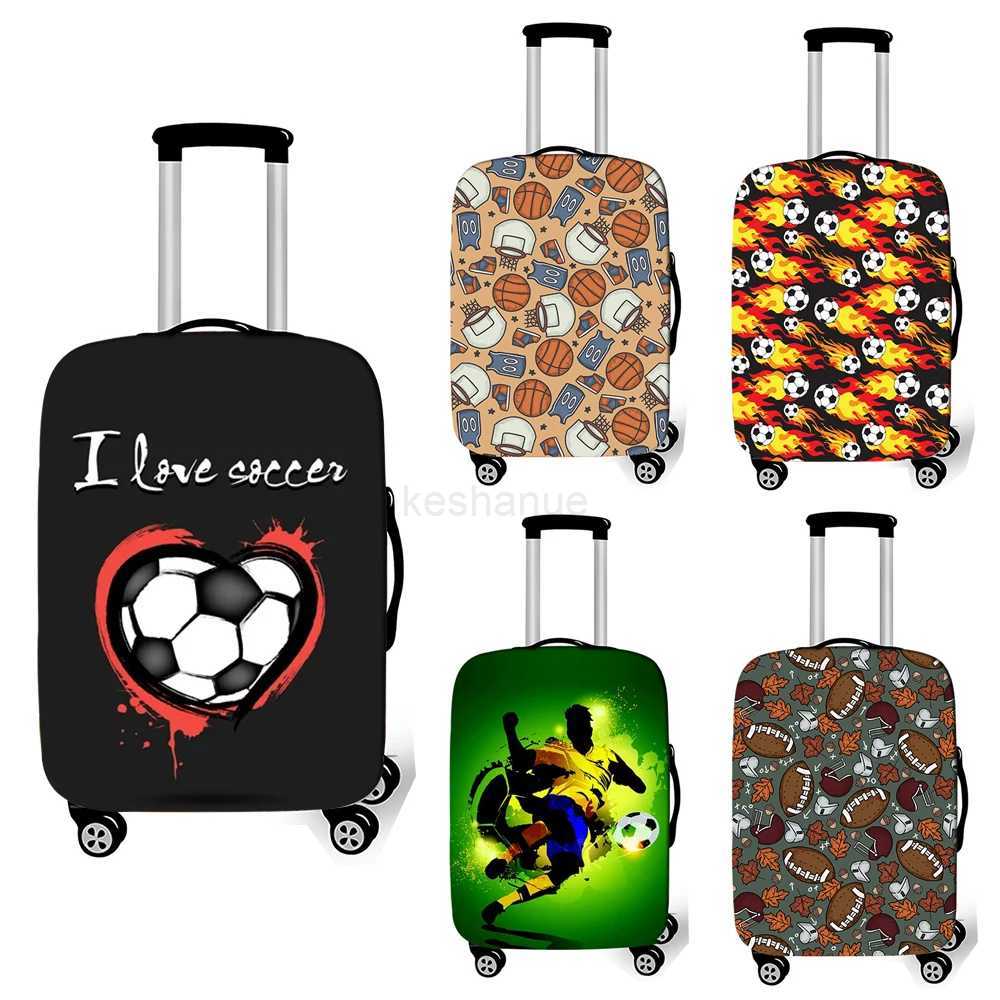 Football Basketball Soccer Baseball Luggage Cover for Travel Elastic Suitcase Protective Covers Anti-dust Trolley Case CoverXJ240723