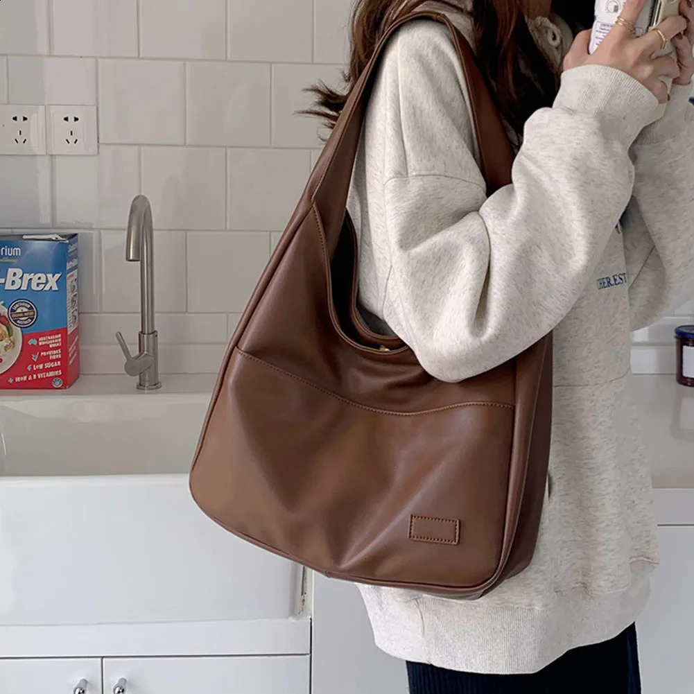 Large Capacity Tote Bag Womens Trendy Shoulder Bag Simple and Versatile Bag Fashion Handbags 250122