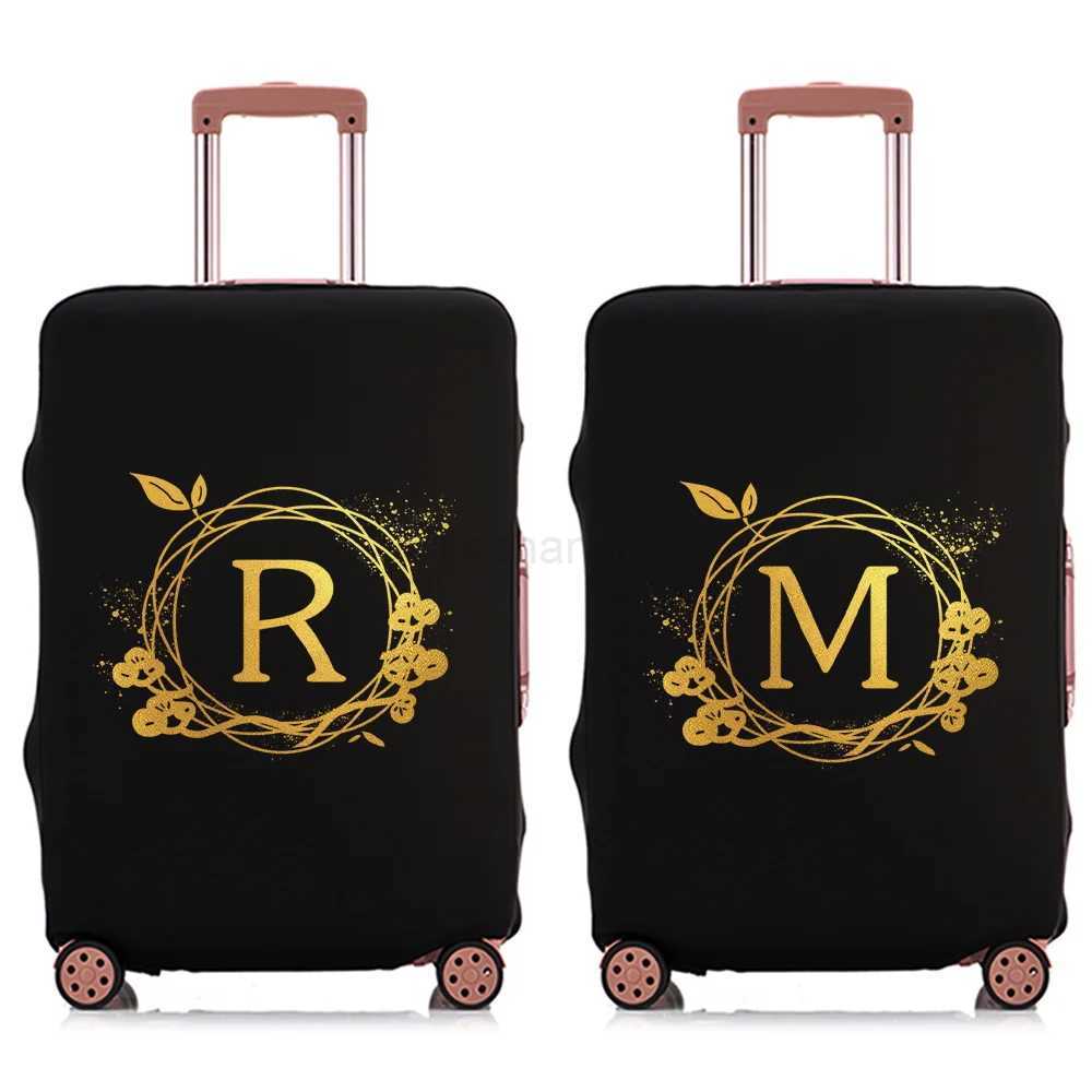 Travel Suitcase Elastic Cover Luggage Protective Cover for 18-28 Inch Trolley Case Dust Cover Wreath Series Travel AccessoriesXJ240723