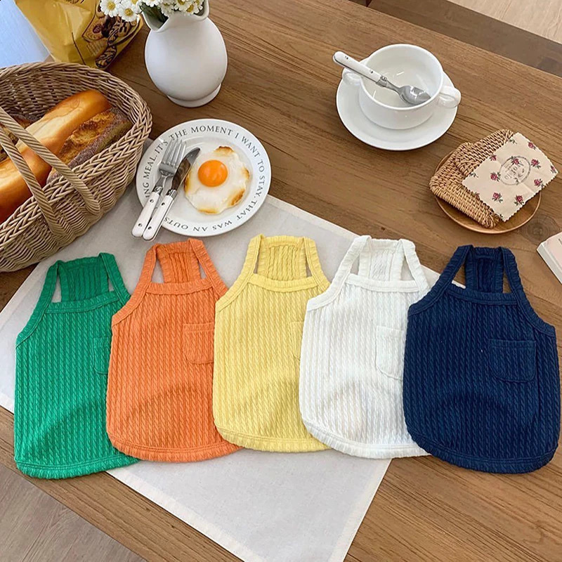 Summer Thin Vest Breathable For Small Dogs Chihuahua French Bulldog clothing Puppy Clothes Dog Accessories 240722