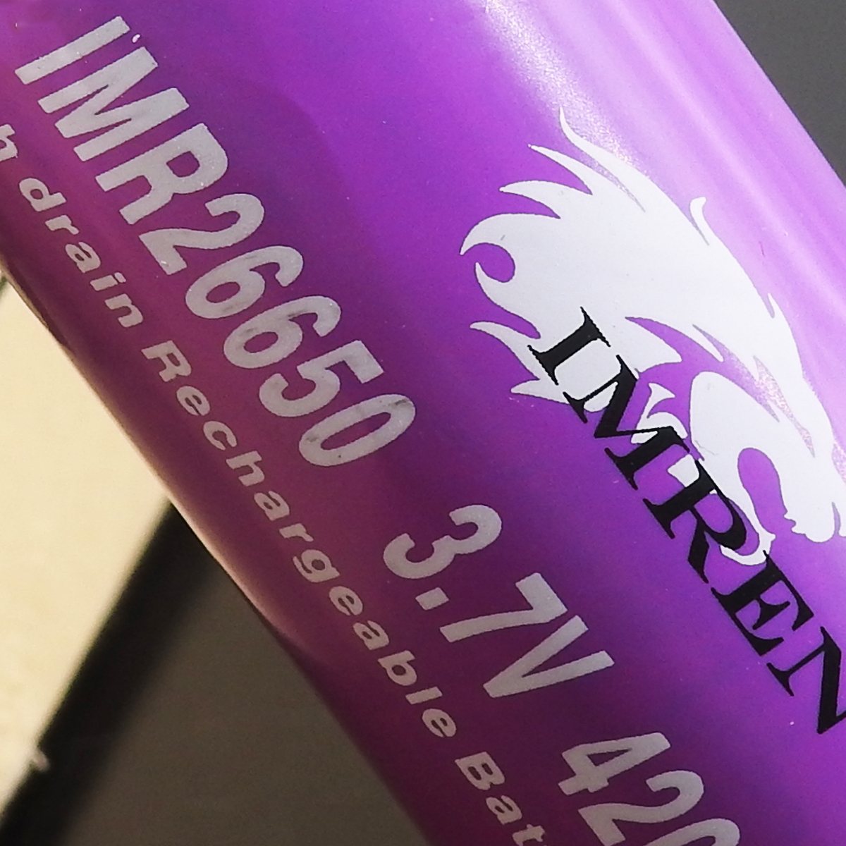 IMREN Original 26650 4200mAh 60A discharge 3.7V special rechargeable lithium battery for power tools US Warehouse in stock