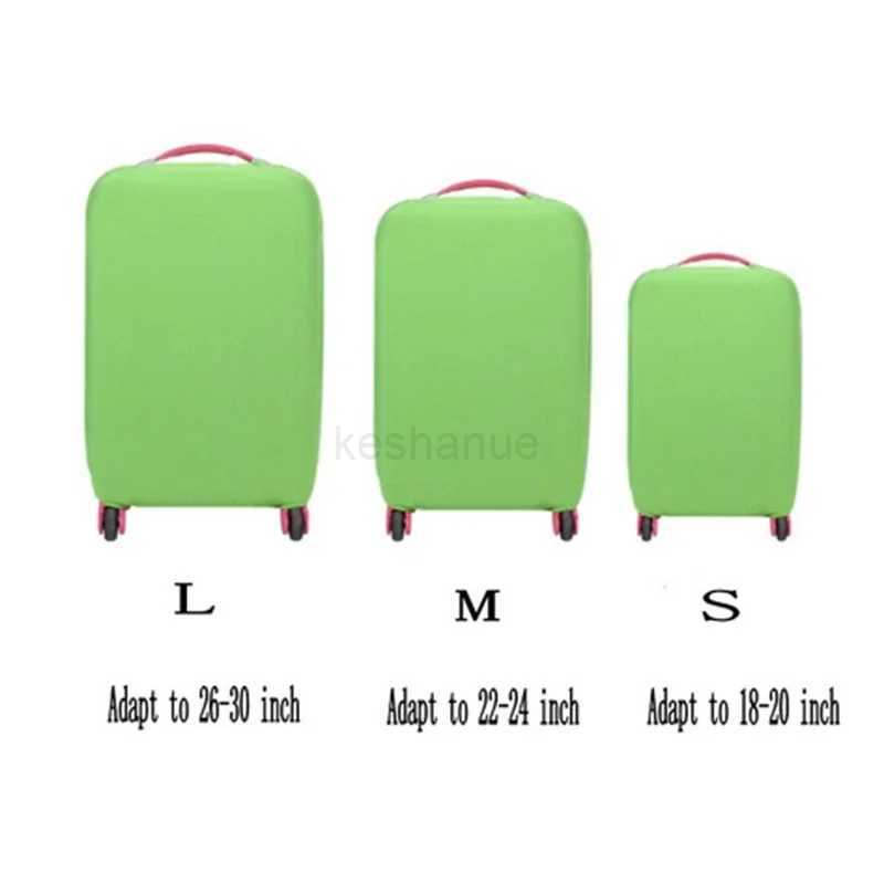 New Cover Stretch Fabric Suitcase Protector Baggage Dust Case Suitable for18-32 Inch Travel OrganizerXJ240723
