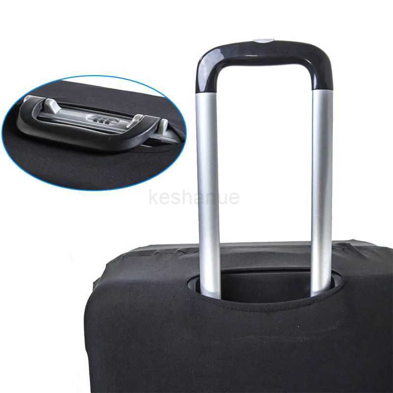 Luggage Cover Stretch Fabric Suitcase Protector Baggage Dust Case Cover Suitable for 18-28Inch Suitcase Case Travel OrganizerXJ240723