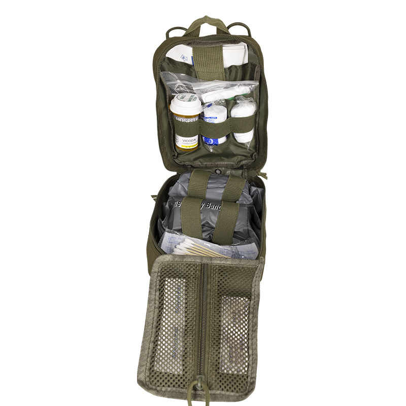 Tactical camouflage outdoor medical kit Multifunctional field emergency supplies reserve kit fire preparedness rescue emergency