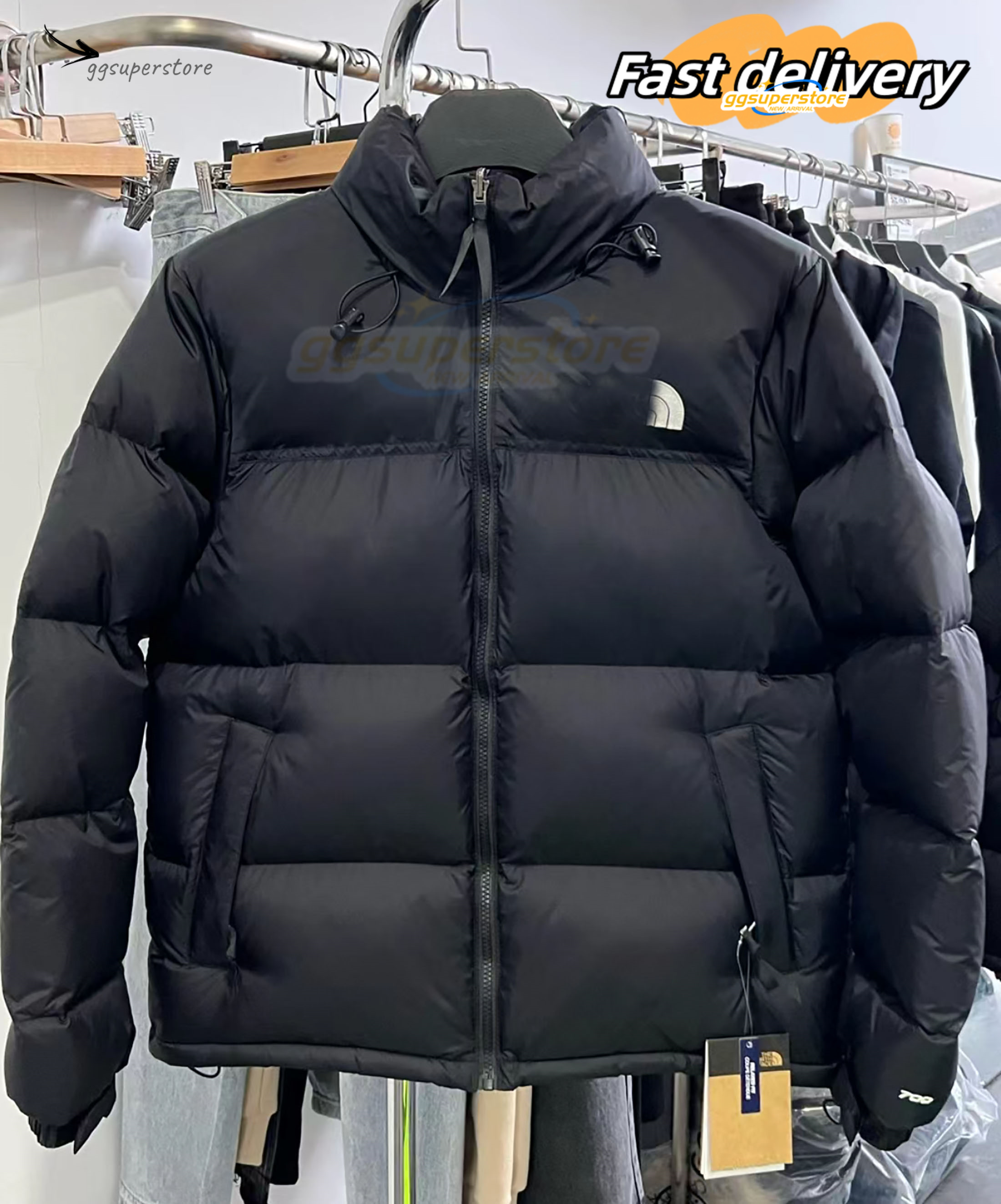 designer north jacket 1996 jacket Puffer jacket Hooded canada white duck down thermal jacket 700 600 down Jacket Men woman Doudoune Zippers Windproof protection