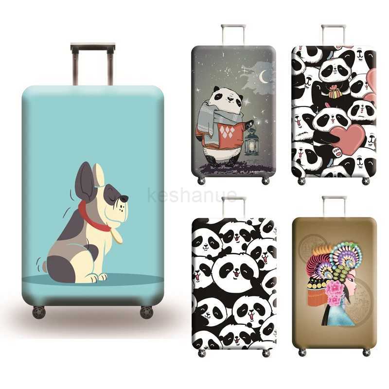 Luggage Protective Cover Removeable Suitcase Dustproof Cover Trolley Case Trip Suppliy Wear-resistant Travel AccessoriesXJ240723