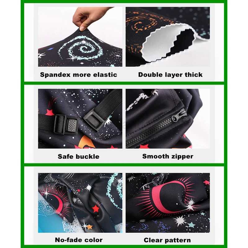 Thick Elastic Plant Luggage Protective Cover Zipper Suit For 18-32 inch Bag Suitcase Covers Trolley Cover Travel AccessoriesXJ240723