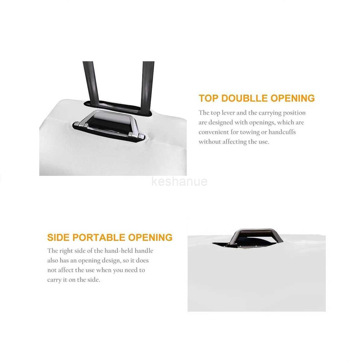 Stretch Travel Luggage Cover for Girls Women Men Suitcase Protector Spandex Cover for 18 -32 inch Travel Carry On Suit CaseXJ240723