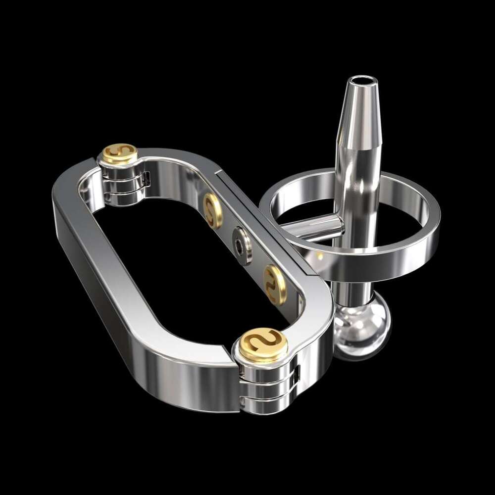 CHASTE BIRD 2024 Stainless Steel Metal The COCKLE Male Chastity Device PA Cock Cage Penis Ring Bondage Belt Adult Sex Toys S004