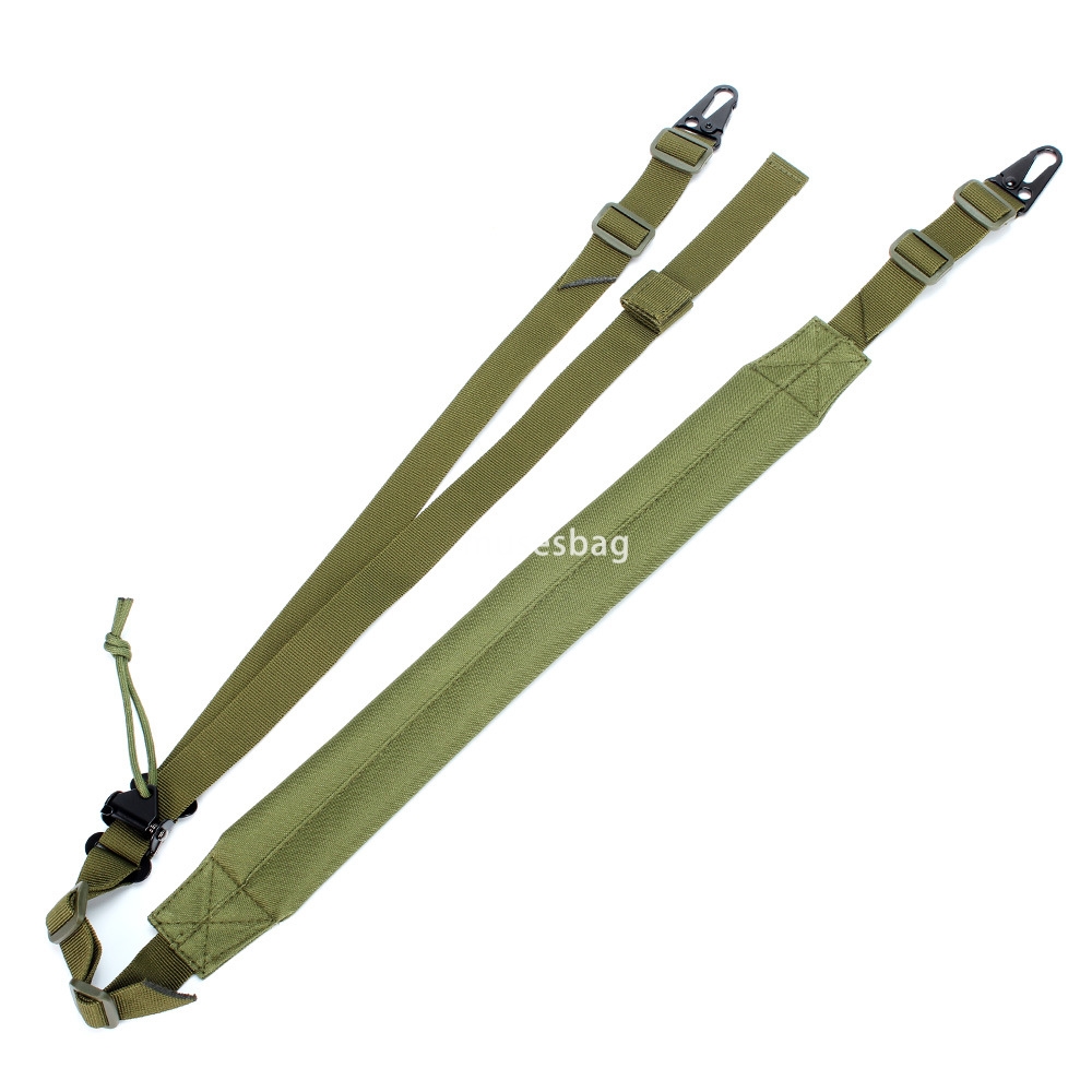 Outdoor sports tactics multi-functional quick adjustment back rope with army fans lanyard real CS training