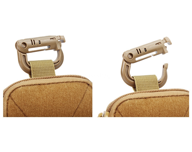 Wholesale luggage accessories plastic D-shaped switch lock outdoor plastic buckle