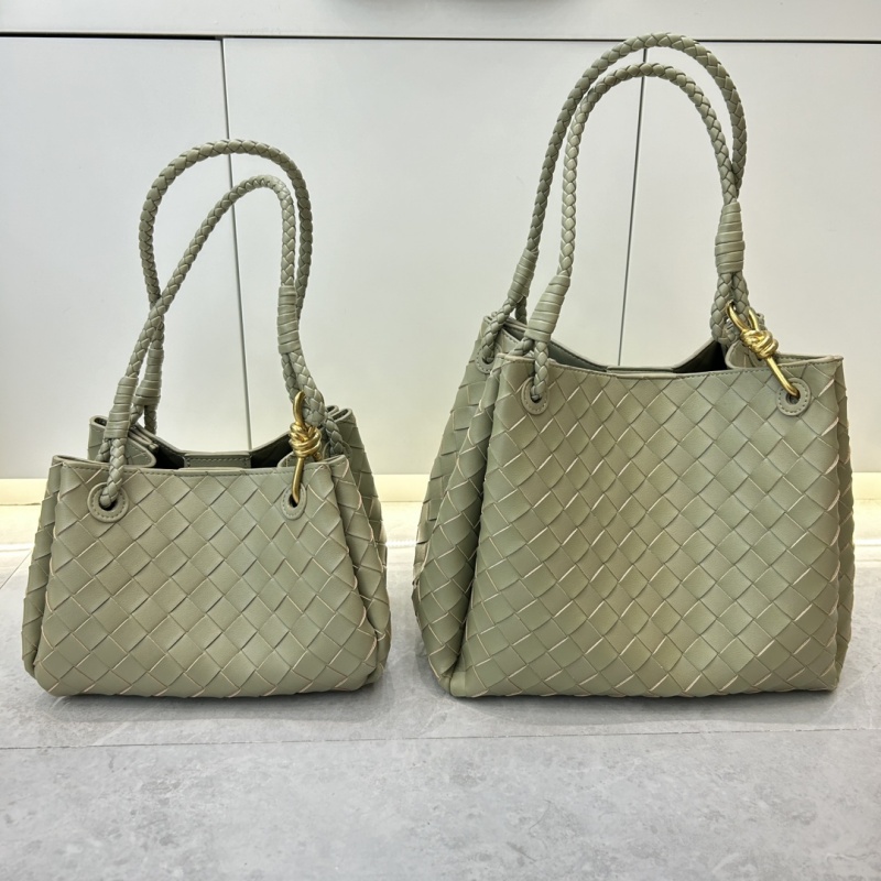 Shoulder Bags Andiamo parachute woven Mini Underarm handbag women saddle designer bag womens tote real leather shoulder bags b ottega 9890 NEW