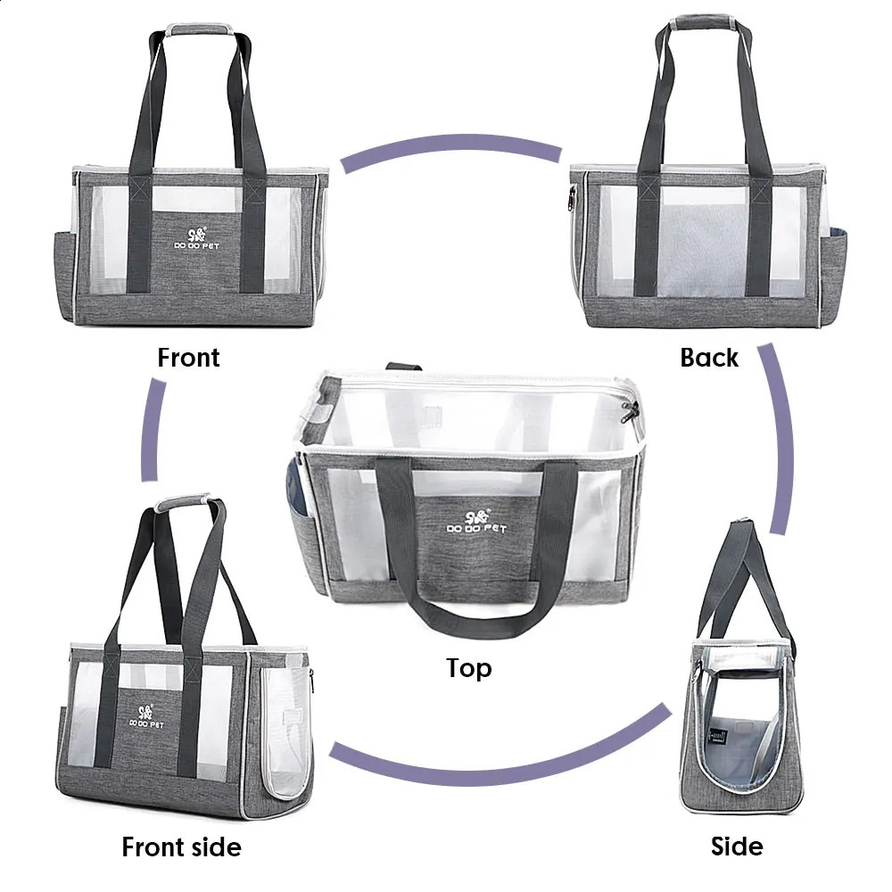 Cat Bag Breathable Transporter Pet Portable Puppy Single Shoulder Bags Travel For Cats Dogs Handbag