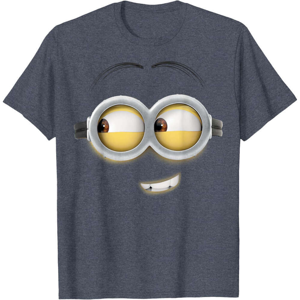25ss T shirts Mens Womens Lovely Cute Minions Dave Side Smile Graphic Tee girls boys T-Shirt Casual Tops Summer clothes tshirt Free shipping