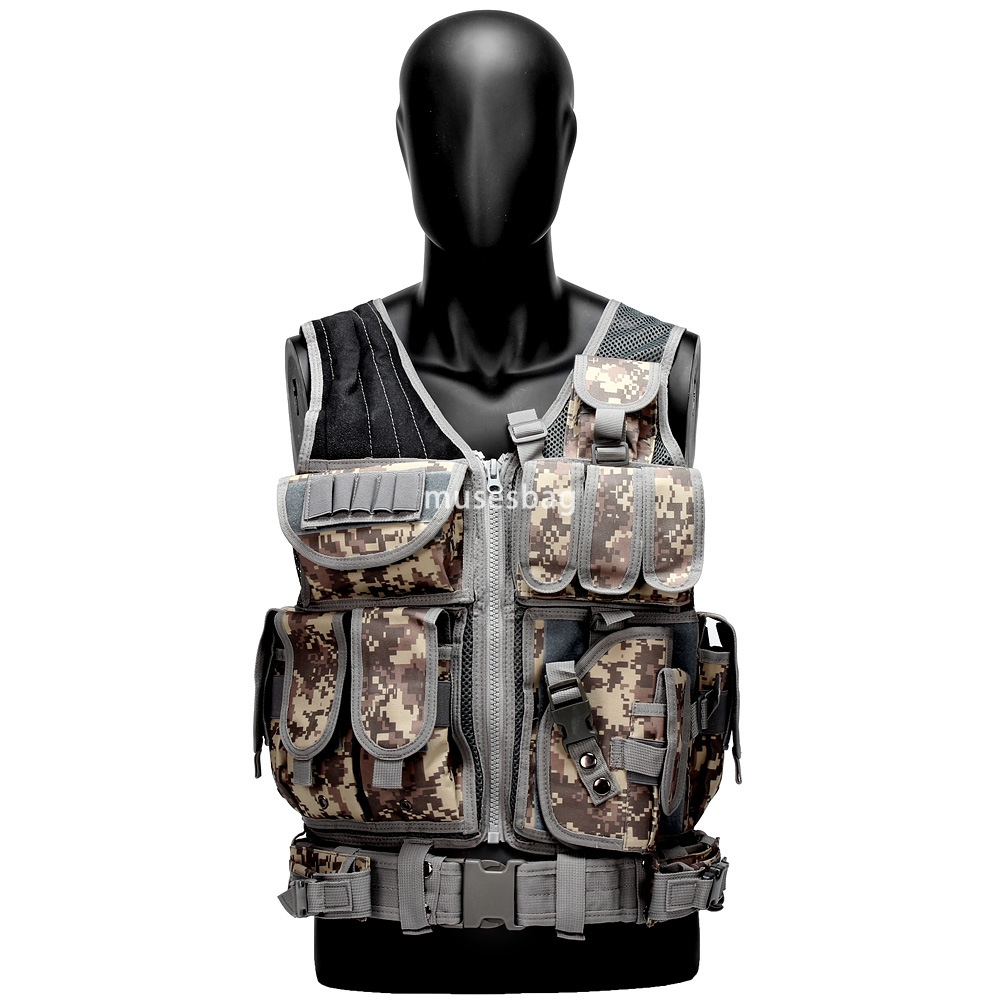 Outdoor equipment tactical vest vest mesh stab resistant vest breathable military fan protective equipment manufacturers wholesale