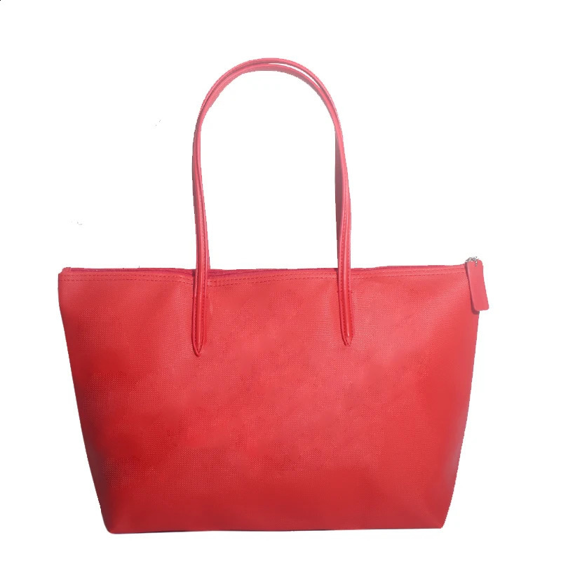 PVC Large Capacity Shoulder Womens Handbag Shopping Bag Club 240822