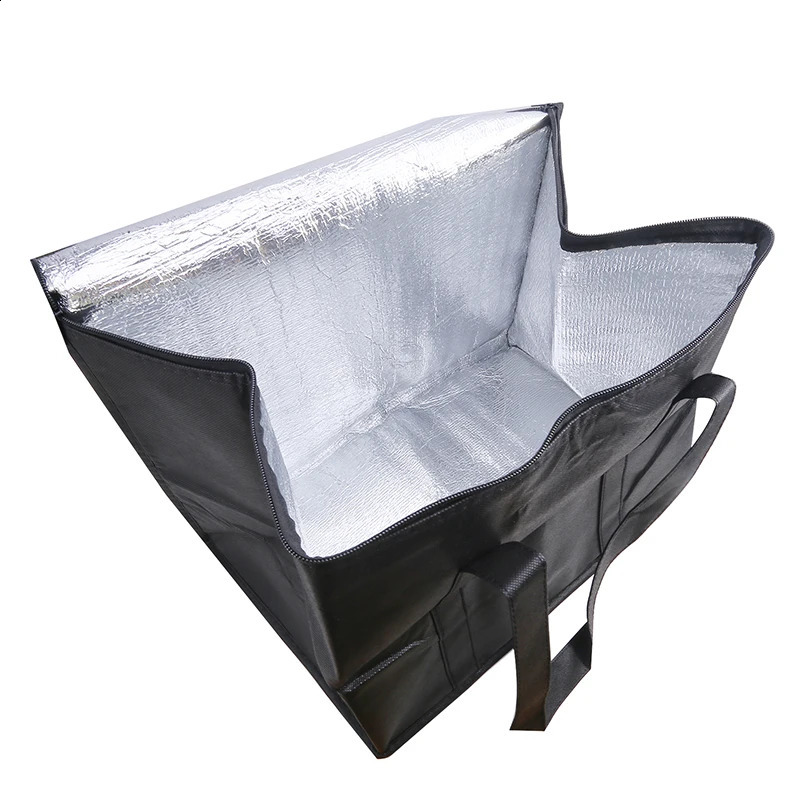 Waterproof Cooler Bag Picnic Insulated Lunch Box Foldable Ice Pack Portable Food Thermal Drink Delivery Functional 240925