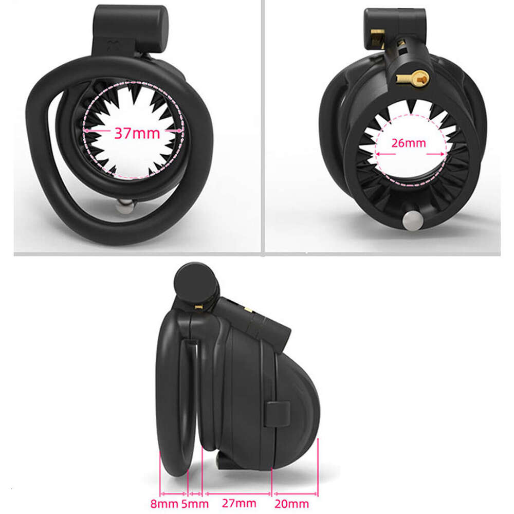 Removable Cock Cage Lightweight Spikes Male Chastity Device Erotic Cobra Sissy BondagesBDSM Adult Sex Toy for Men Gay Couples 18