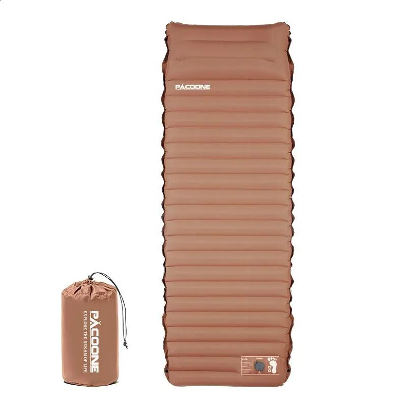 Ultralight Selfinflating Air Mattress Thicken Sleeping Pad Splicing Inflatable Bed Beach Picnic Mat Camping Tent Cushion 240716