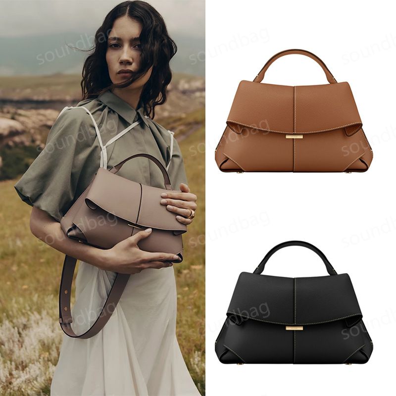 Italy leather Premium Cowhide Paris PoL MOKKI Bag - New Season French Niche , Women Genuine Leather Tote Crossbody Beri Numero Cyme Handbag Designer