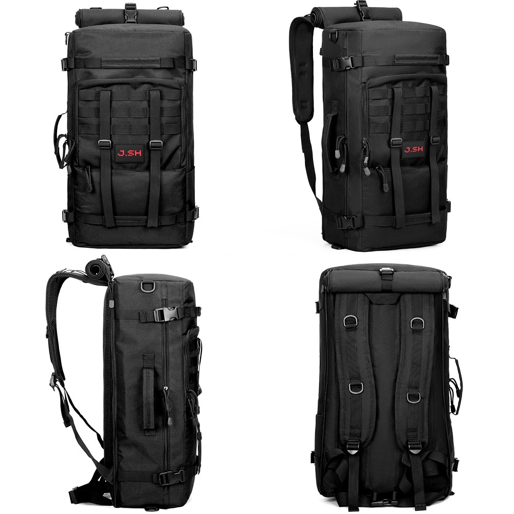 New three-purpose multi-function military camouflage backpack special combat multi-function large-capacity sports tactical backpack