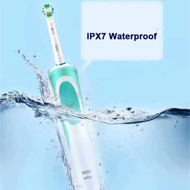 smart electric toothbrush Toothbrush OralB Electric Toothbrush Rotation Vibrate Clean 3D White Tooth Adult Electric Tooth Brush Rechargeable Replaceab