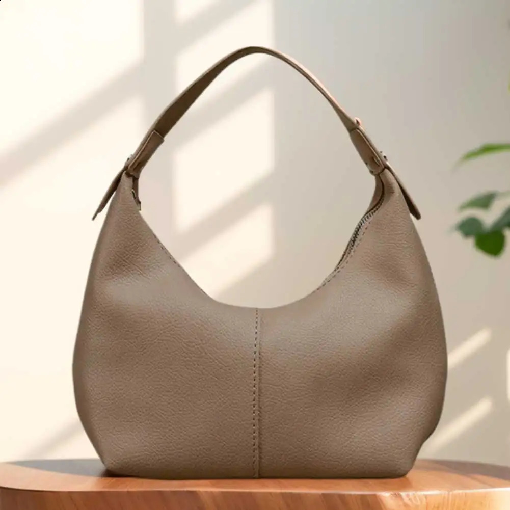 Handbags for Women Fashion Small Causal Tote Handbag Female Retro Vegan PU Leather Hobo Clutch Purses Shoulder Bag 250319